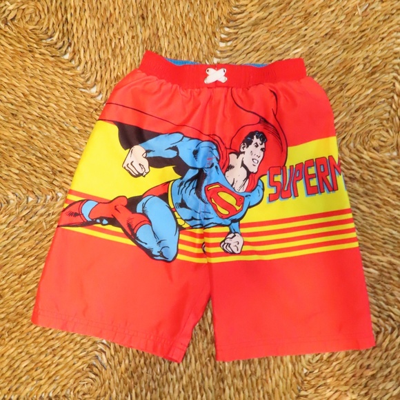 superman swim trunks